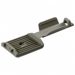 10 pcs : FCM1.2-A-C14 - CABLE TIE HLDR SNGLE ADH GRAY