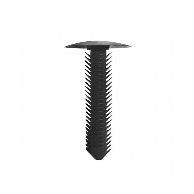 10 pcs : 27XT3120875 - BARBED FASTENER 1.040' NYLON BLK