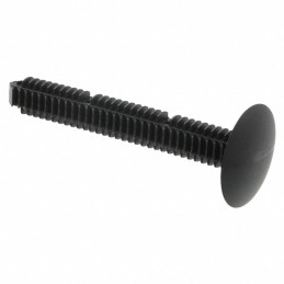 10 pcs : XT2812000A - BLACK NYLON 6/6 FIR TREE RIVETS,