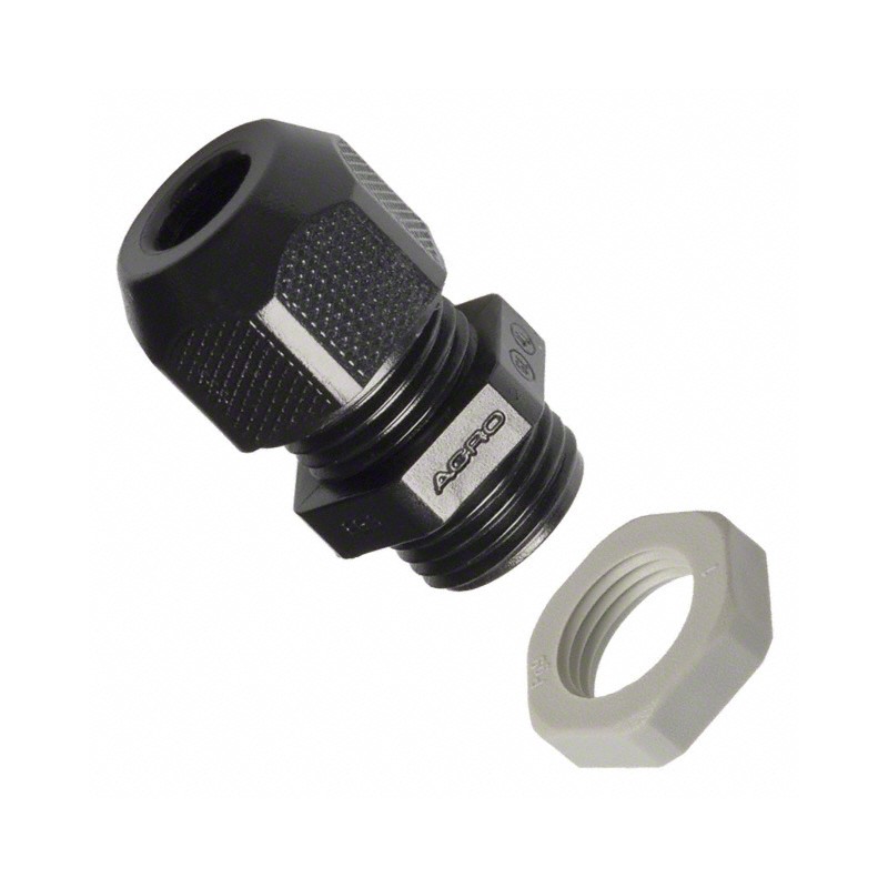 10 pcs : A1545.09.08 - CABLE GLAND 3-8MM PG9 POLYAMIDE