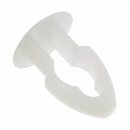 10 pcs : 27KY2190125 - NATURAL NYLON 6/6 KEY-HOLE RIVET