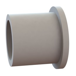 10 pcs : 12SWS2526 - SHOULDER WASHER, NATURAL, NYLON