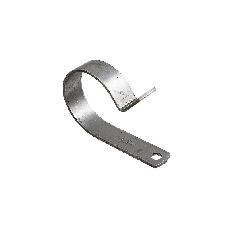 10 pcs : AL20 - CBL CLAMP P-TYPE SILVER FASTENER