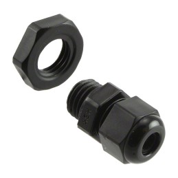 10 pcs : AIO-CSM12 - CABLE GLAND 3-6.5MM M12 POLYAMID