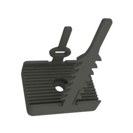 10 pcs : UMB-1A-RT - CBL CLAMP BUCKLE BLACK ADHESIVE