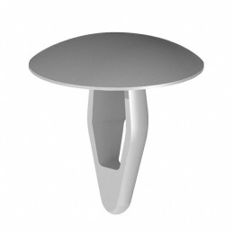 10 pcs : 27AC0004B - ARROW RIVET, .151-.161 HOLE, .06