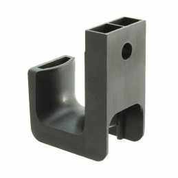 10 pcs : JP75W-L20 - CBL SPRT J-HOOK BLACK WALL MNT