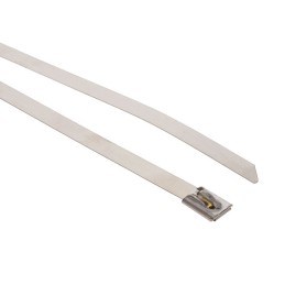 10 pcs : MT-15 - CBL TIE LOCKING SIL 250LBS 3.28'