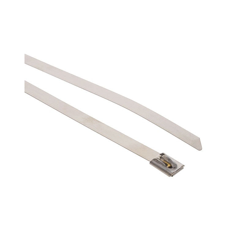 10 pcs : MT-15 - CBL TIE LOCKING SIL 250LBS 3.28'