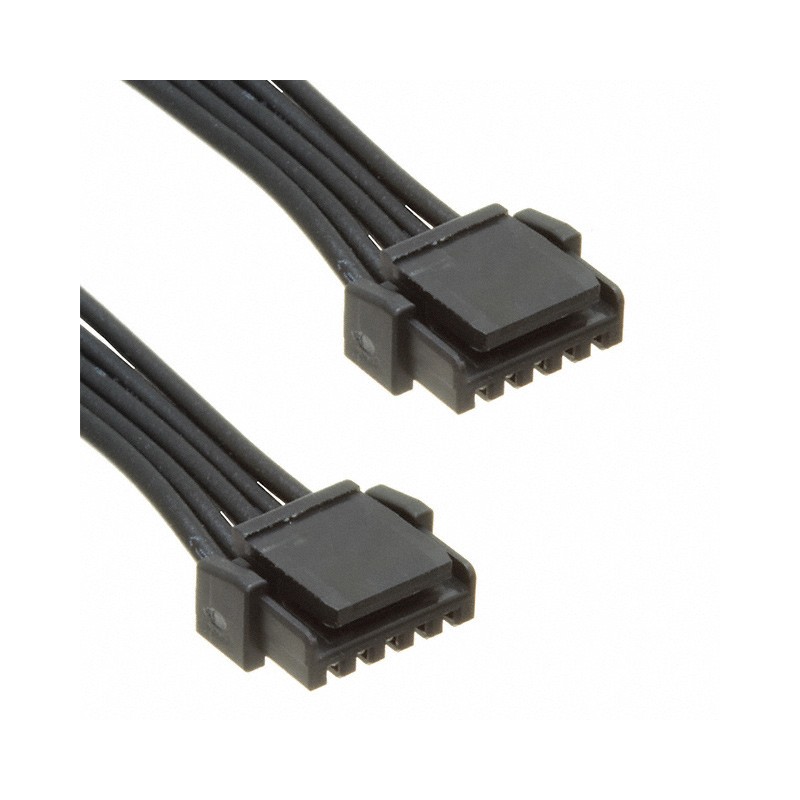 10 pcs : 0451110505 - MICROLOCK PLUS CABLE BLACK 5 CKT