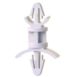 10 pcs : DLCBS7-10-01 - BRD SPT SNAP LOCK NYLON 5/8'