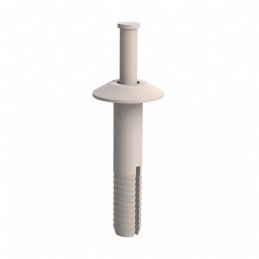 10 pcs : 61APT25125 - ANCHOR RIVET, PLASTIC PIN, .250