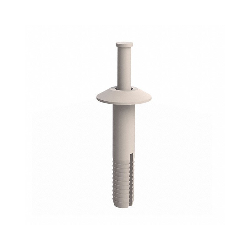 10 pcs : 61APT25125 - ANCHOR RIVET, PLASTIC PIN, .250