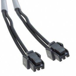 10 pcs : 0451110200 - MICROLOCK PLUS CABLE BLACK 2 CKT