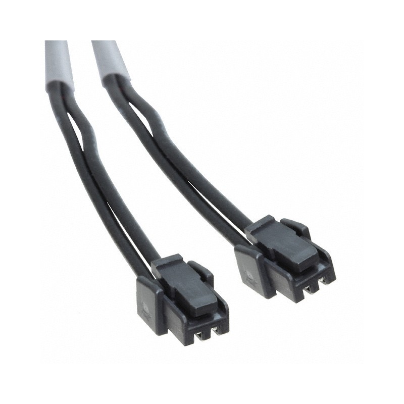 10 pcs : 0451110200 - MICROLOCK PLUS CABLE BLACK 2 CKT