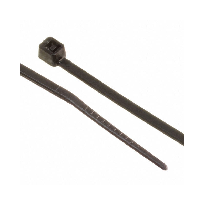 500 pcs : CTWR003A - CBL TIE LOCKING BLK 18LBS 3.93'