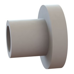 10 pcs : 12SWS2561 - SHOULDER WASHER, NATURAL, NYLON