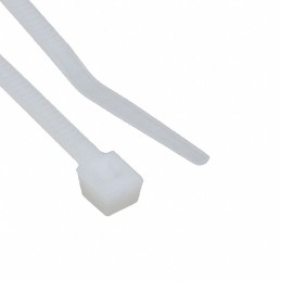 500 pcs : AL-08-18-9-C - MINIATURE CABLE TIES, 18 LB, 8 I