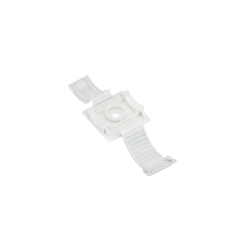 10 pcs : ARC.68-A-Q - CBL CLIP WIRE SADDLE WHITE ADH