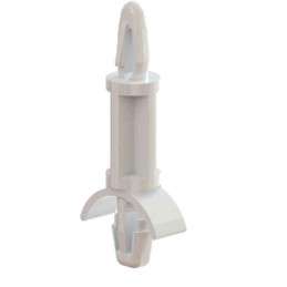 10 pcs : LCBS-2-5-01 - BRD SPT SNAP LOCK NYLON 5/16'