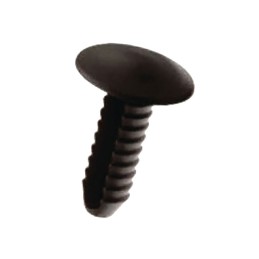 10 pcs : 092000459902 - BLACK NYLON 6/6 FIR TREE RIVETS,