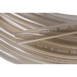 1 pcs - Saint Gobain Tygon® E-3603 Flexible Tube, Special PVC, 12.7mm ID, 28.7mm OD, Clear, 15m