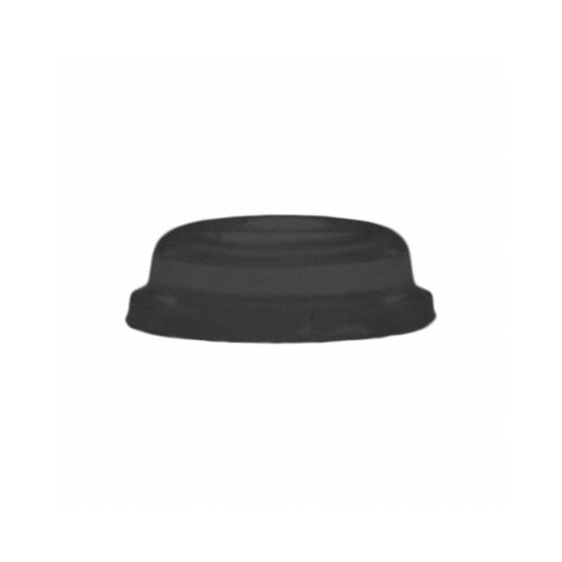 10 pcs : RBS-18BK - BUMPER CYLINDRICAL 0.5' DIA BLK