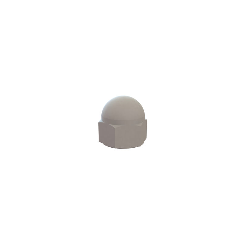 10 pcs : 0501032LCNB - LOCKING CAP NUT, 10-32 THREAD,