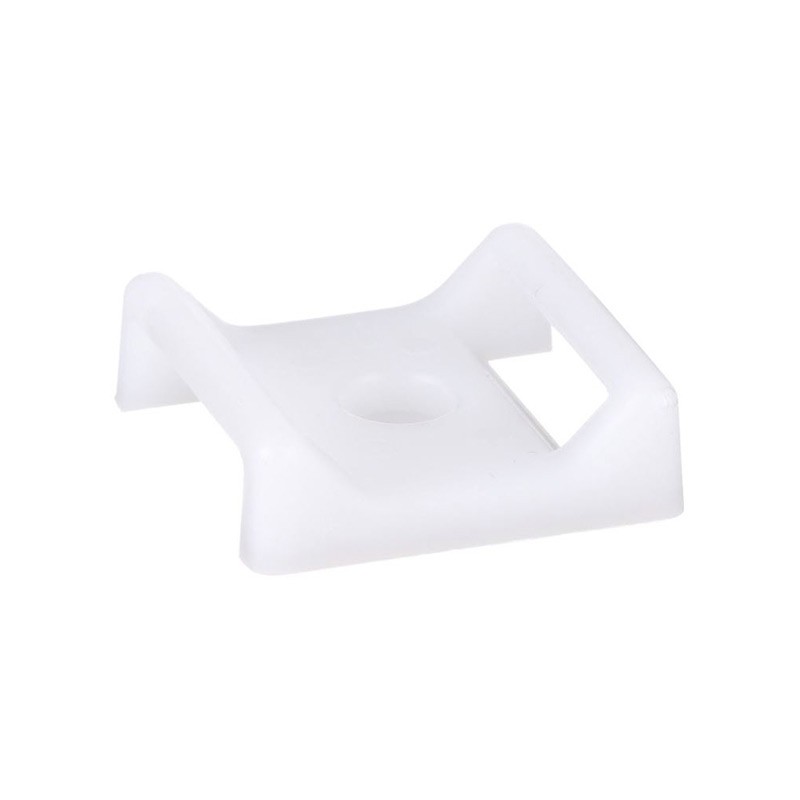 10 pcs : ABMT-S6-C - CABLE TIE HLDR DUAL SCREW 6 NAT