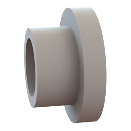 10 pcs : 12SWS0636 - SHOULDER WASHER, NATURAL, NYLON