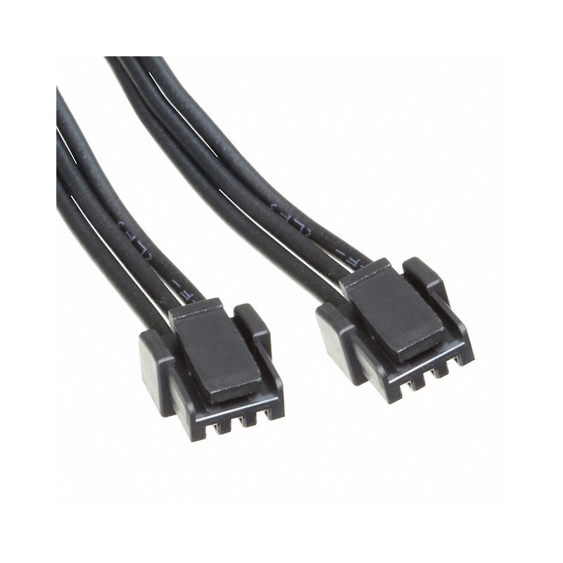 10 pcs : 0451110300 - MICROLOCK PLUS CABLE BLACK 3 CKT