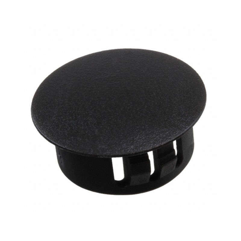 10 pcs : 8605 - HOLE PLUG 0.750' NYLON BLACK
