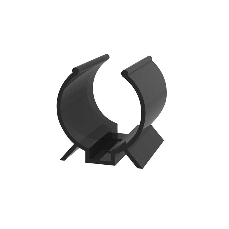 10 pcs : VM-1024 - CBL CLIP U-TYPE BLACK FASTENER