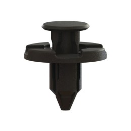 10 pcs : 1301308 - PUSH-IN RIVETS, BLACK, .315 IN H