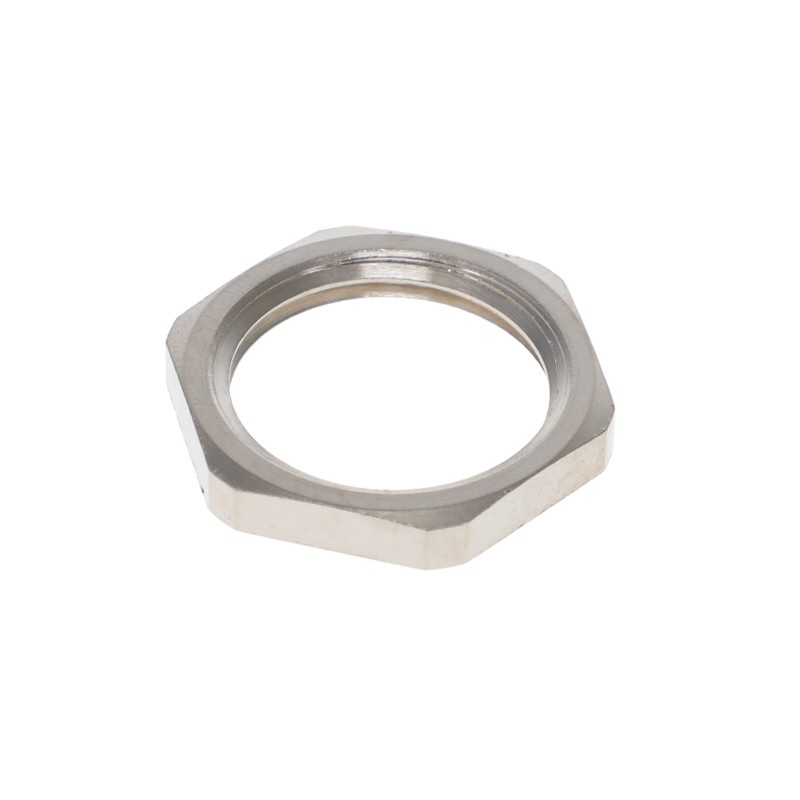 10 pcs : NTBN-M20 - FIPLOCK, LOCKNUT, M20X1.5, BRASS