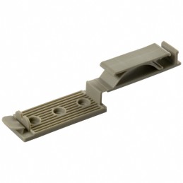 10 pcs : FCH2-S6-C14 - CABLE TIE HLDR SNGLE ADH GRAY