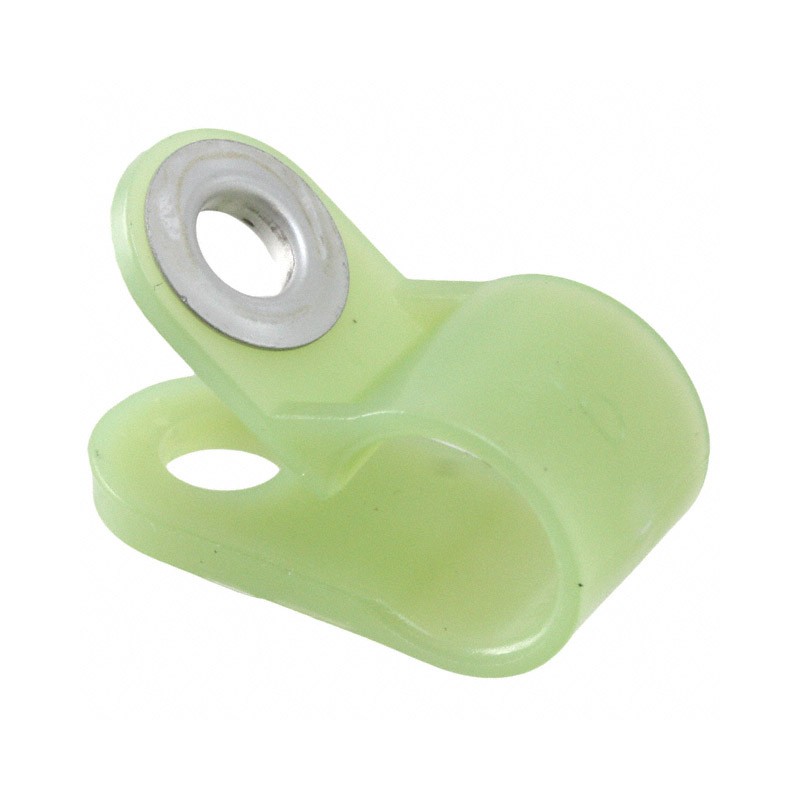 10 pcs : NM-6-F6 - CBL CLAMP P-TYPE GREEN FASTENER
