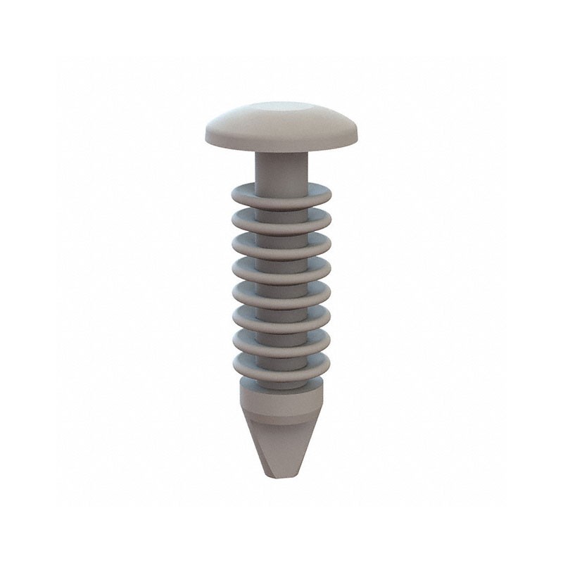 10 pcs : 27RT187700PPB - BLACK NYLON 6/6 FIR TREE RIVETS,