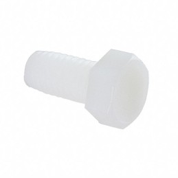 10 pcs : 0337516075 - UNSLOTTED HEX BOLT 3/8-16 THREAD