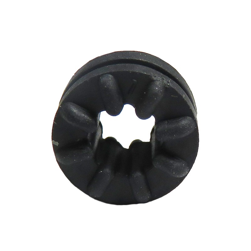 10 pcs : G-412-C8012 - SCREW GROMMET THERMOPLASTIC BLK