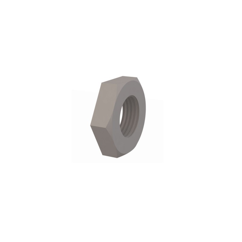10 pcs : 0450024HJN - HEX JAM NUT 1/2-24 THREAD .220 H