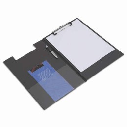 1 pcs - Rapesco A4, Foolscap Black Clipboard