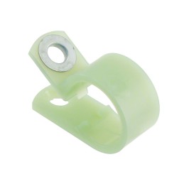 10 pcs : NM-10-R10 - CBL CLAMP P-TYPE GREEN FASTENER