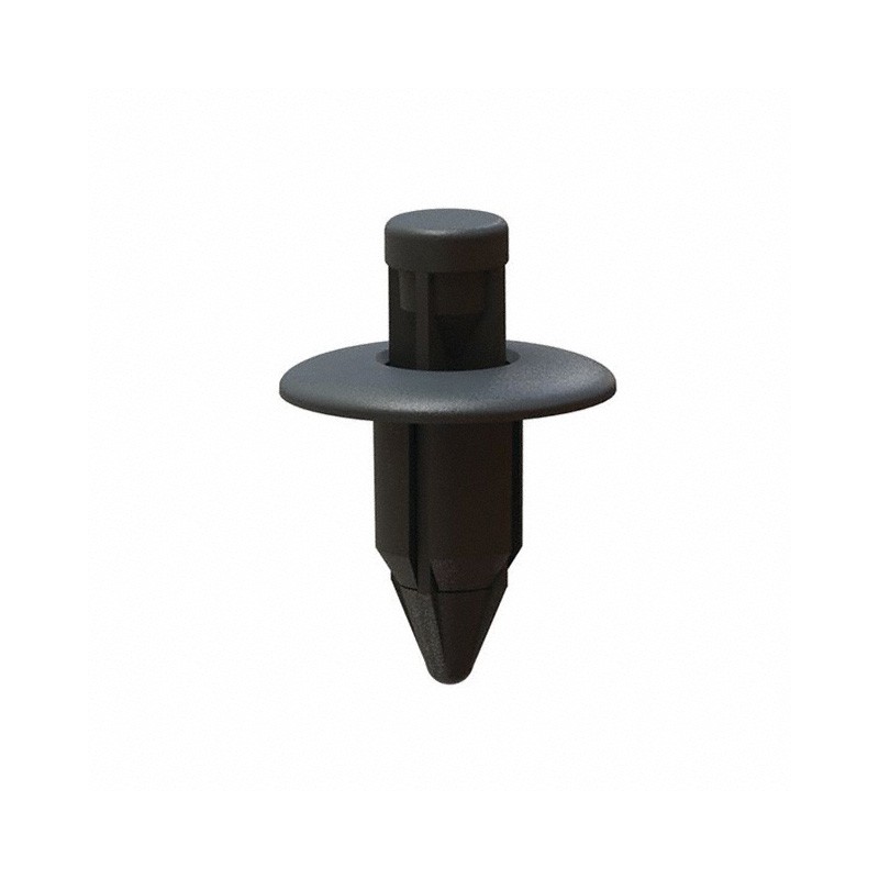 10 pcs : 1301310 - PUSH-IN RIVETS, BLACK, .276 IN H