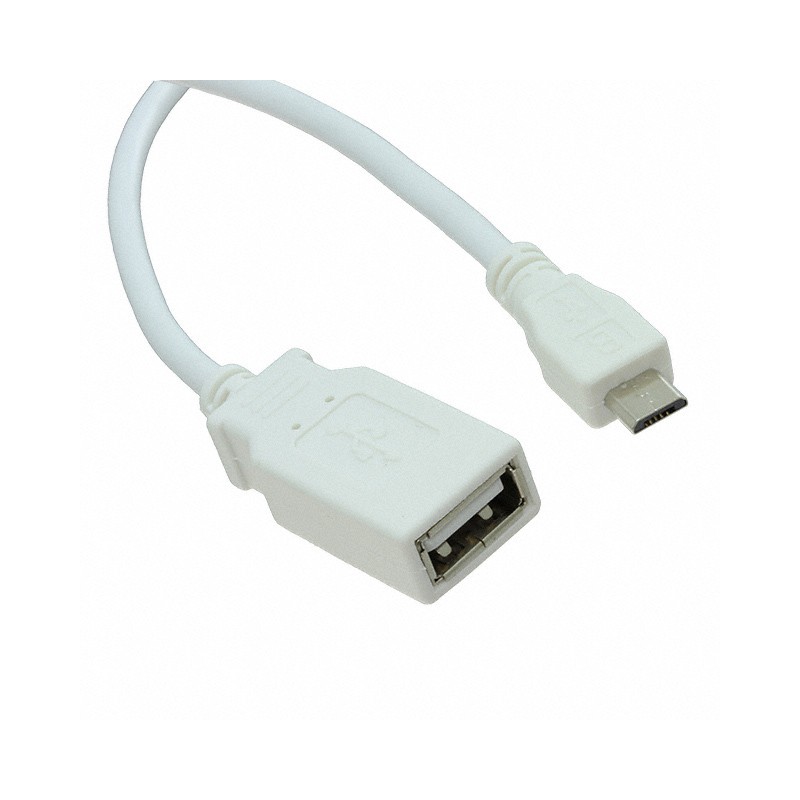 10 pcs : 3021070-005M - CBL USB2.0 A RCP-MCR B PLG 1.64'