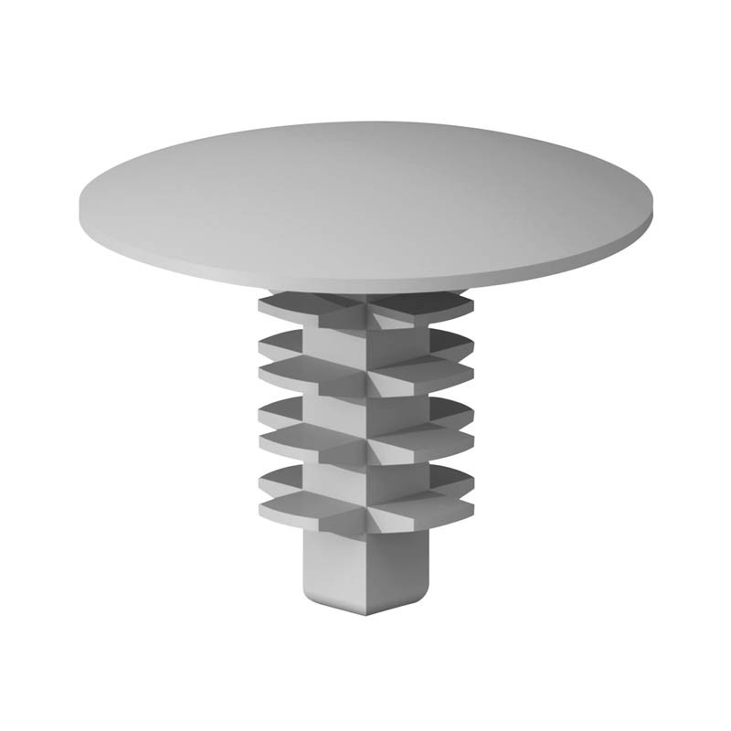 10 pcs : PFP-7-01 - HOLE PLUG 0.138' NYLON NATURAL