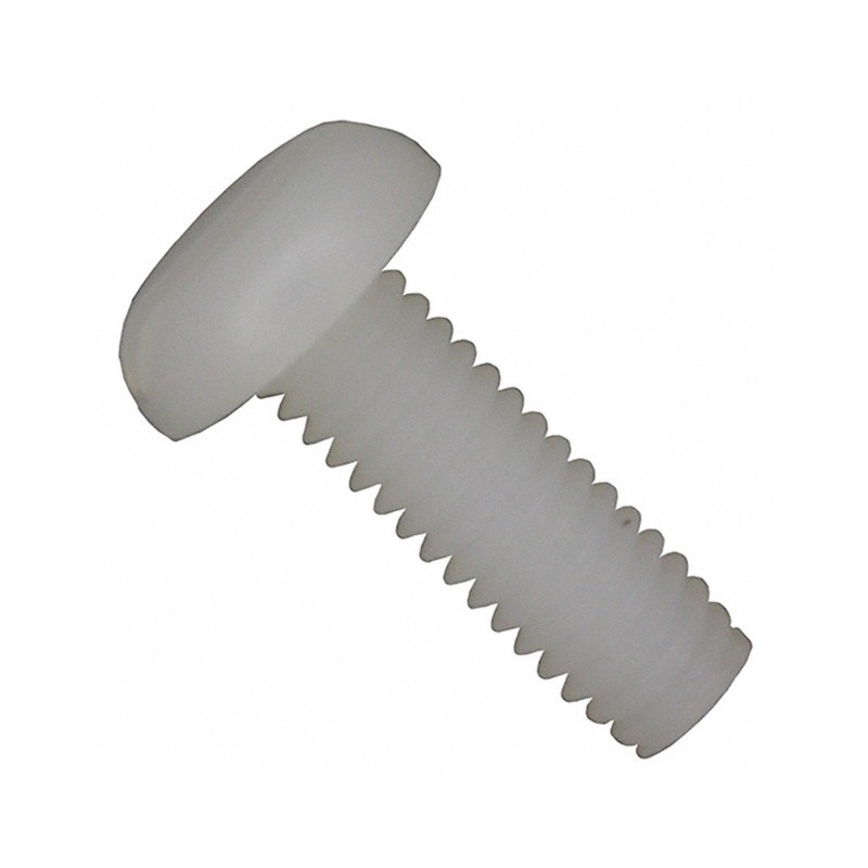 10 pcs : 29354 - MACH SCREW PAN SLOTTED M4X0.7