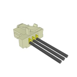 10 pcs : S1SS-03-28-GF-01.80-L - MICRO MATE SINGLE ROW DISCRETE W