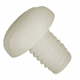 10 pcs : 29351 - MACH SCREW PAN SLOTTED M4X0.7