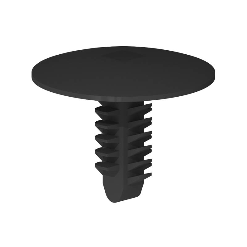 10 pcs : RBF-4-11.1-8 - BARBED FASTENER 0.440' NYLON BLK